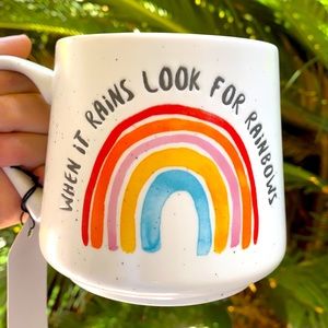 When it Rains Look for Rainbows Mug